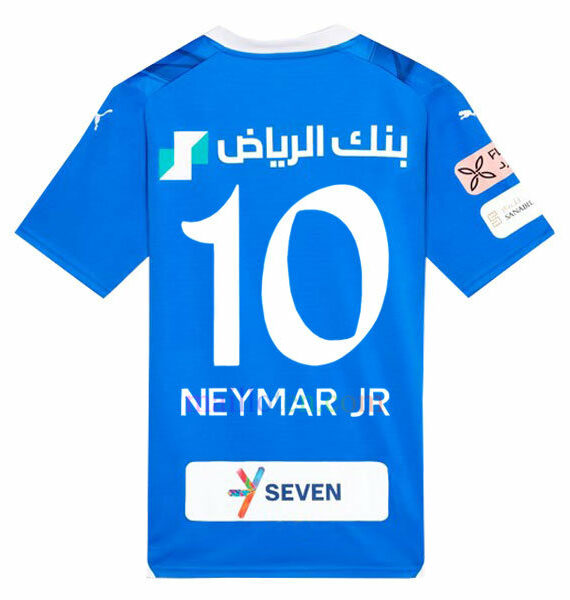 #10 Neymar Jr Al-Hilal Home Jersey 2023/24 | Mailloten.com