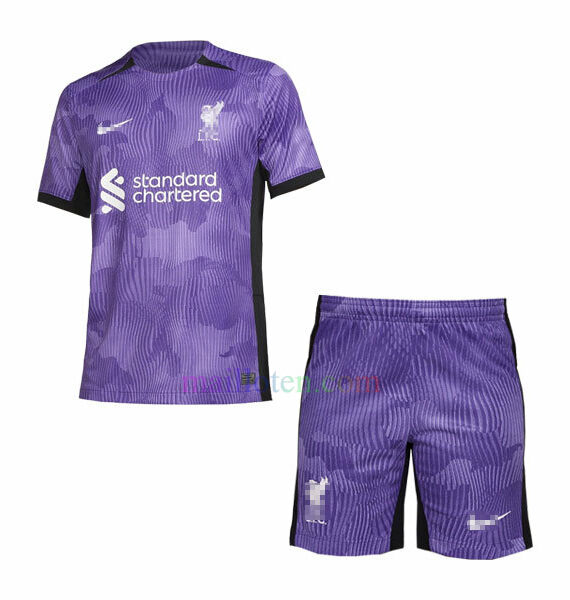 Liverpool Third Kit Kids 2023/24 | Mailloten.com