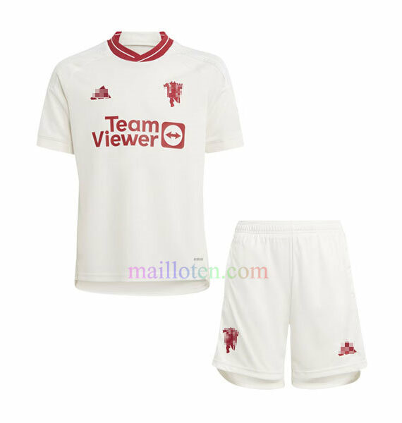 Manchester United Third Kit Kids 2023/24 | Mailloten.com