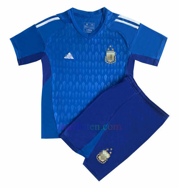 Argentina Goalkeeper Kit Kids 2023
