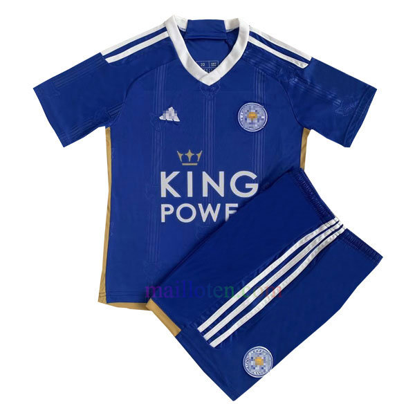 Leicester City Home Kit Kids 2023/24 | Mailloten.com