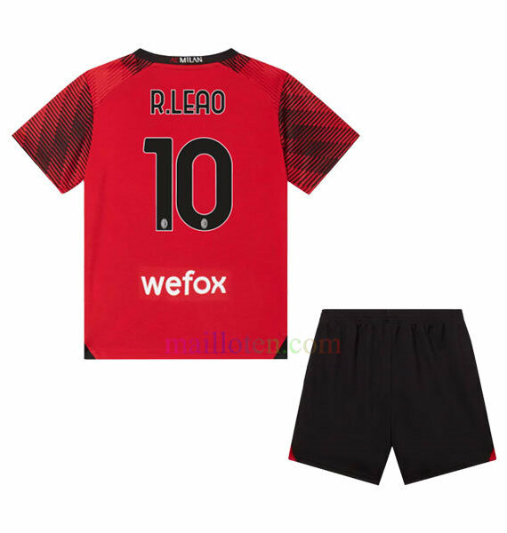 #10 R. LEAO AC Milan Home Kit Kids 2023/24