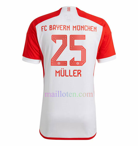 #25 MULLER Bayern Munich Home Jersey 2023/24
