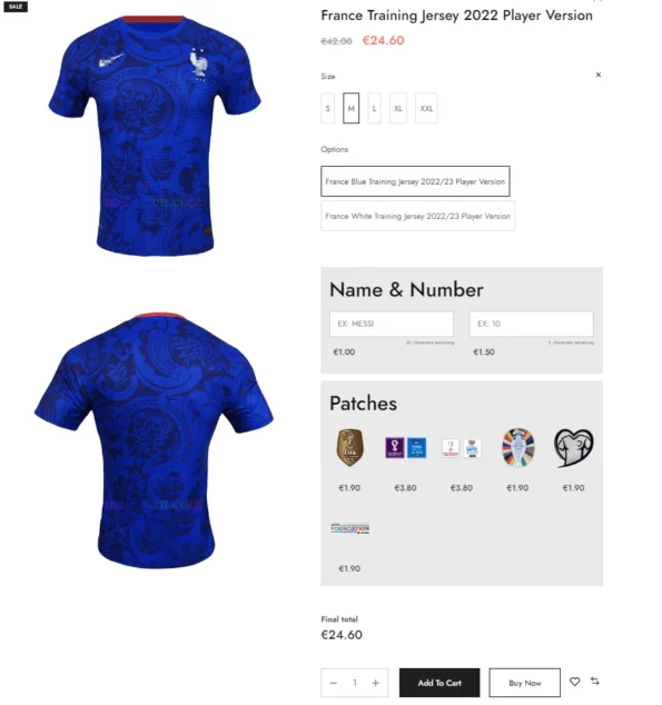French jersey 4