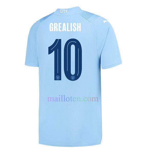 #10 GREALISH UCL Manchester City Home Jersey 2023/24