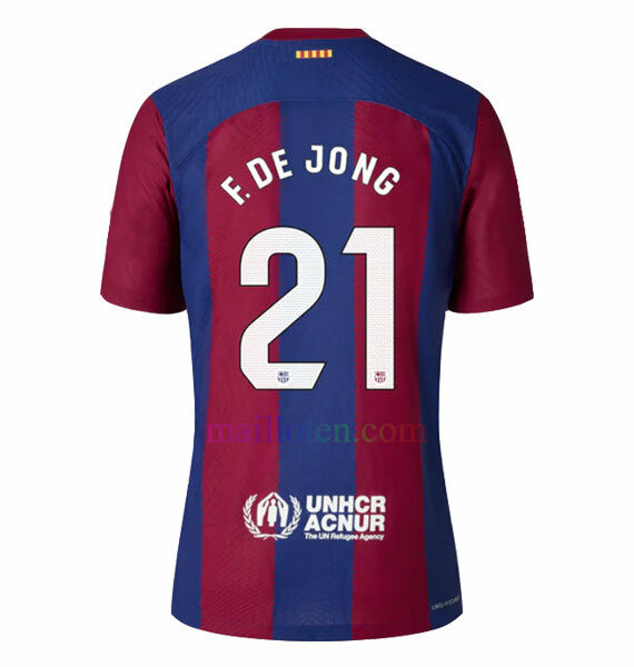 #21 F.DE JONG Barcelona Home Jersey 2023/24