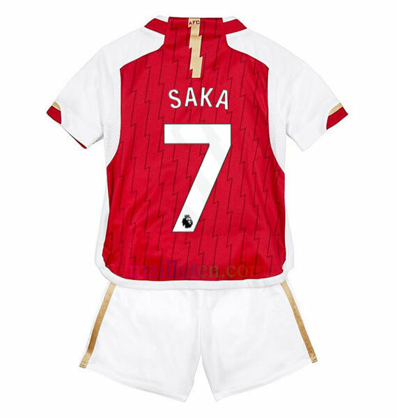 #7 SAKA Arsenal Home Kit Kids 2023/24