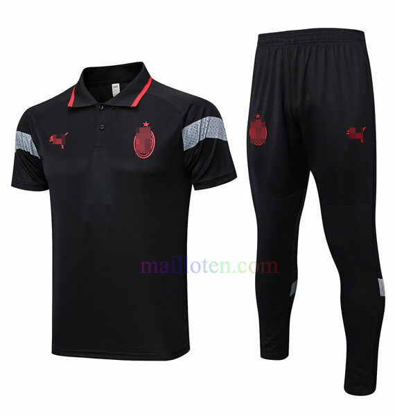 AC Milan Polo Kit 2023/24 Black