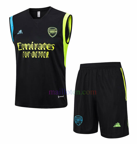 Arsenal Sleeveless Training Kits 2023/24 Black