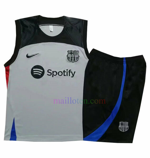 Barcelona Sleeveless Training Kits 2023/24 Gray