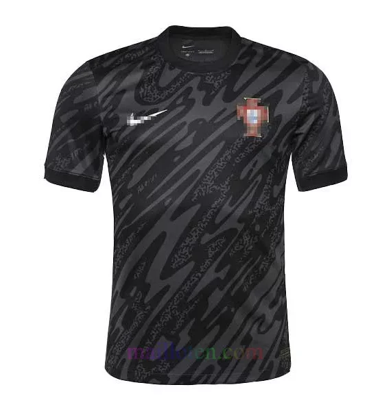 Portugal Goalkeeper Jersey 2024 Black