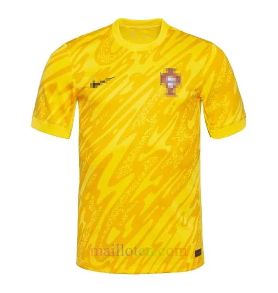 Portugal Goalkeeper Jersey 2024 Yellow