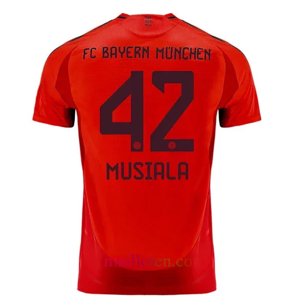 #42 MUSIALA Bayern Munich Home Jersey 2024/25 Player Version