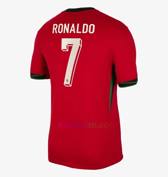 #7 Ronaldo Portugal Home Jersey 2024