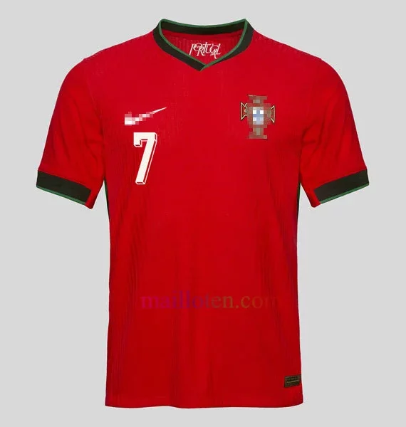 #7 Ronaldo Portugal Home Jersey 2024 Player Version