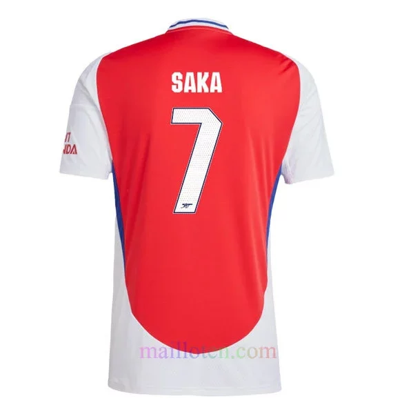 #7 Saka Arsenal Home Champions League Jersey 2024/25