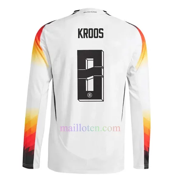 #8 Toni Kroos Germany Home Jersey 2024 Full Sleeves Player Version