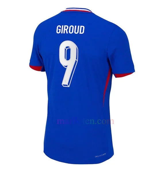 #9 Olivier Giroud France Home Jersey 2024 Player Version