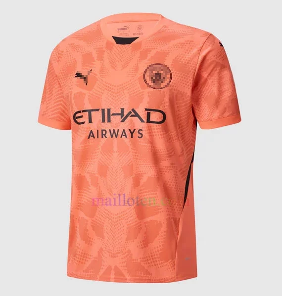 Manchester City Home Goalkeeper Orange Jersey 2024/25