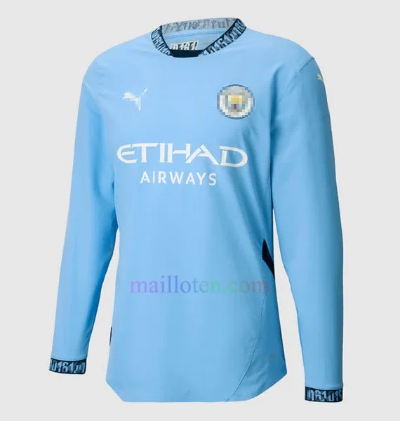Manchester City Home Jersey 2024/25 Full Sleeves