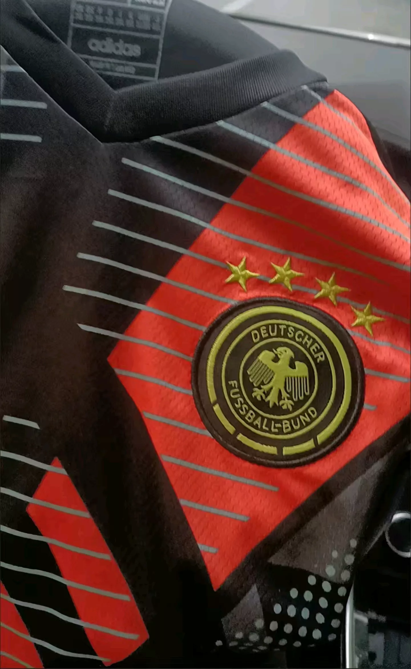 Germany Goalkeeper Kit Kids 2024 Black