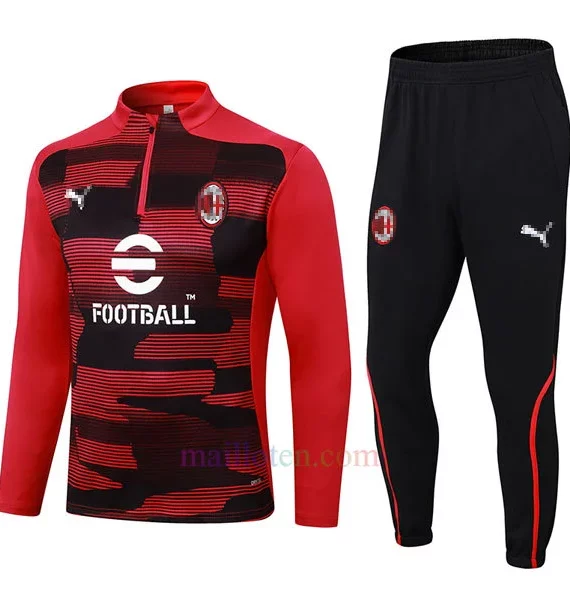 AC Milan Strike Drill Kit 2024/25 Red-Black