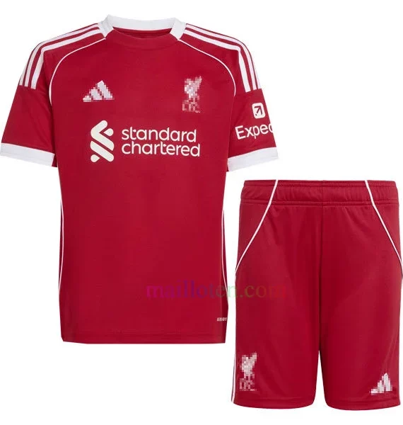 Liverpool Home Kit Kids 2025/26 Liverpool Home Kit Kids 2025/26