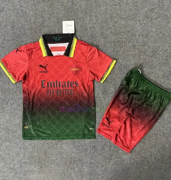 AC Milan x Off-White Kit Kids 2024/25