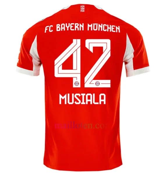 #42 Musiala Bayern Munich Home Jersey 2025/26 Player Version