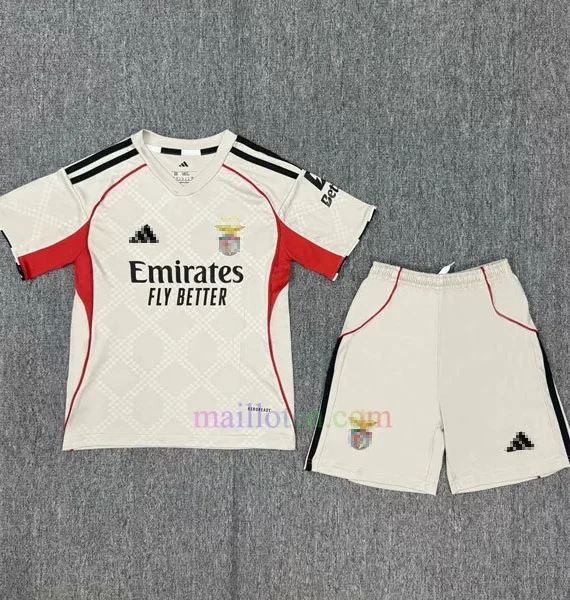 Benfica Away Kit Kids 2025/26
