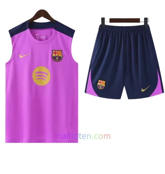 Barcelona Sleeveless Training Kits 2025/26 Purple Barcelona Sleeveless Training Kits 2025/26 Purple
