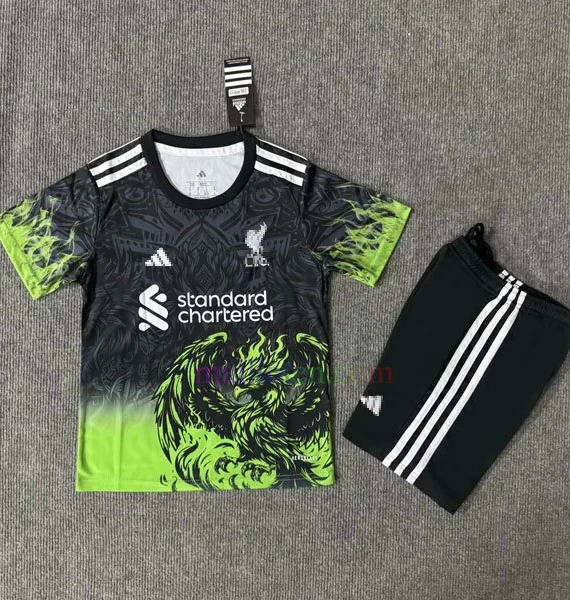 Liverpool Special Kit Kids 2025/26 Black-Green