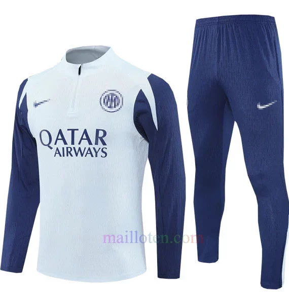 Inter Milan Strike Drill Kit Kids 2025/26 Light Gray Inter Milan Strike Drill Kit Kids 2025/26 Light Gray