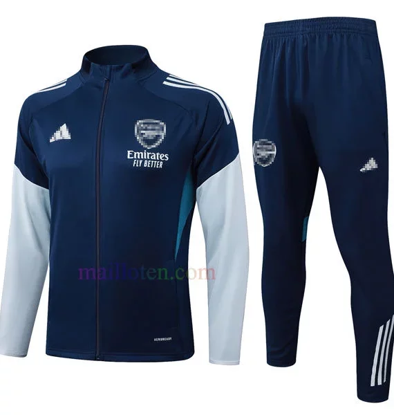 Arsenal Tracksuit 2025/26 Full Zip Blue-Gray Arsenal Tracksuit 2025/26 Full Zip Blue-Gray