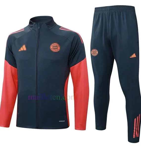 Bayern Munich Tracksuit 2025/26 Full Zip Dark Gray Bayern Munich Tracksuit 2025/26 Full Zip Dark Gray