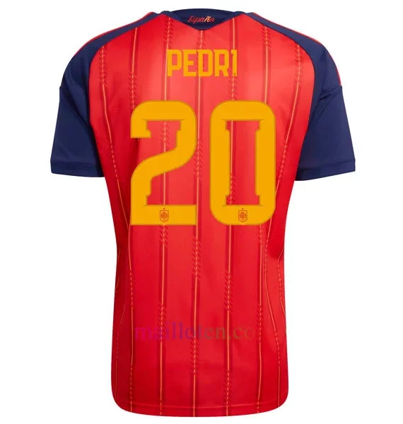 #20 Pedri Spain Home Jersey 2026 #20 Pedri Spain Home Jersey 2026