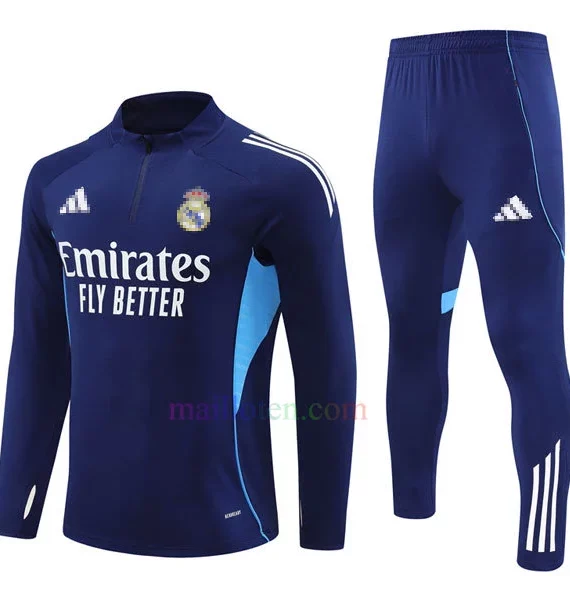 Real Madrid Strike Drill Kit 2025/26 Player Version Dark Blue Real Madrid Strike Drill Kit 2025/26 Player Version Dark Blue